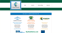 Desktop Screenshot of canfieldindustries.net